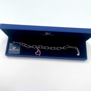 Authentic Swarovski charm bracelet